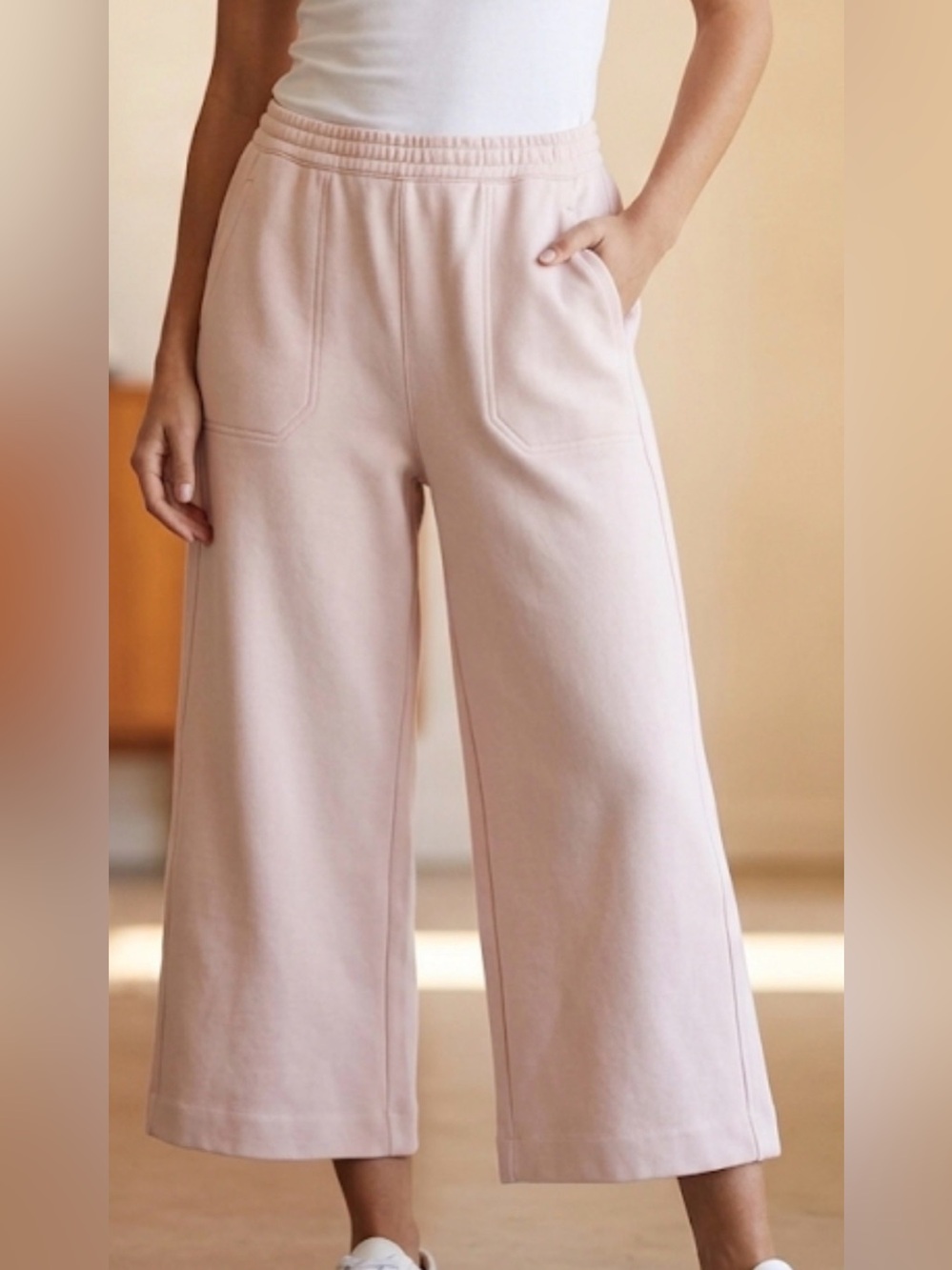 Banana Republic Wide Leg Ankle Pant